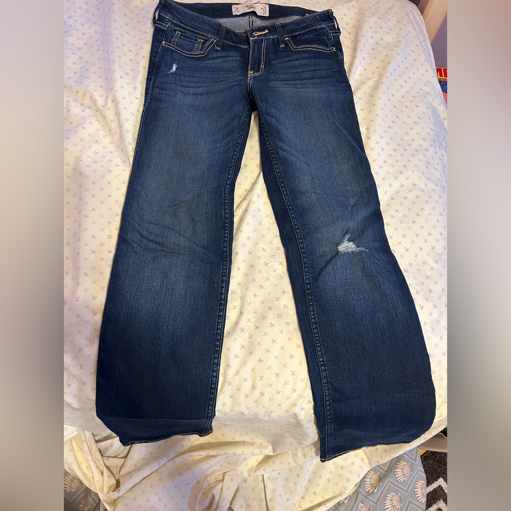 Hollister Stylish Blue Women's Jeans